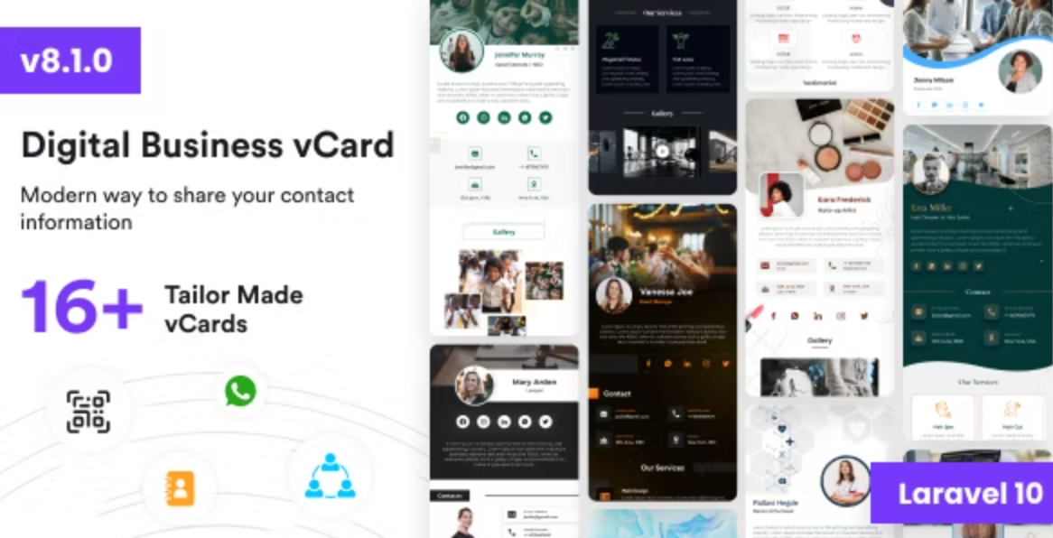 ASTROM Platform for Creating Digital Cards & VCards - SaaS Solution
